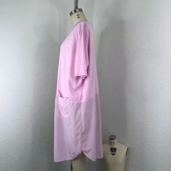 COS Oversized Sweater Dress Pockets with Silk Skirt - Picture 5 of 7